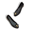 Flower Heel Jelly Ballet Flat